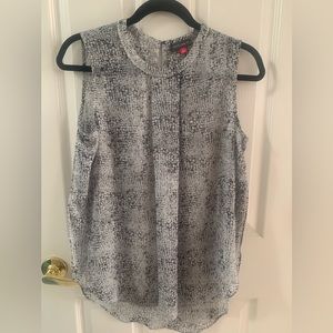 Vince Camuto sheer blouse size small